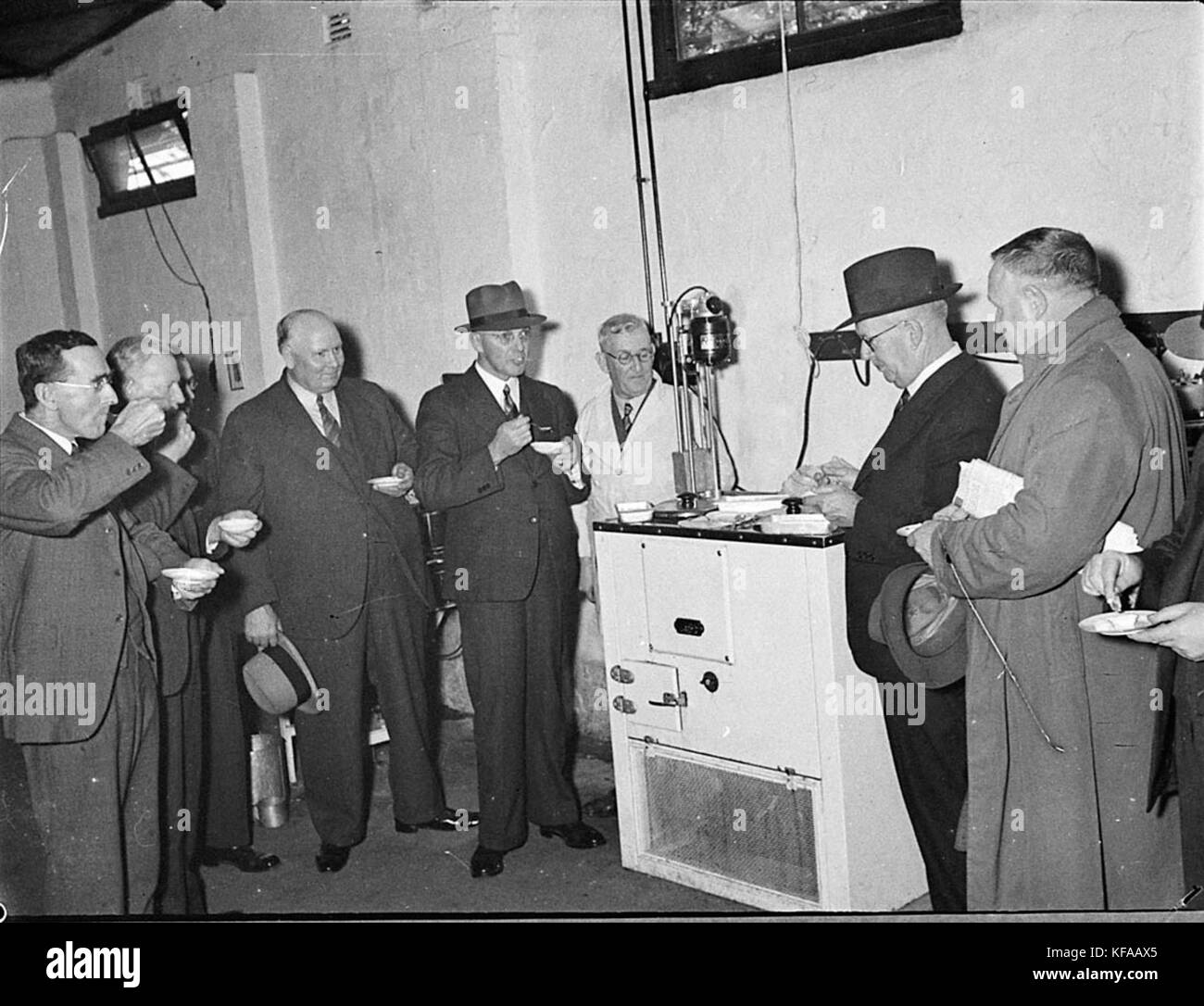 33900 Milk ie ice cream making machine Mr Hughes taken for Sydney