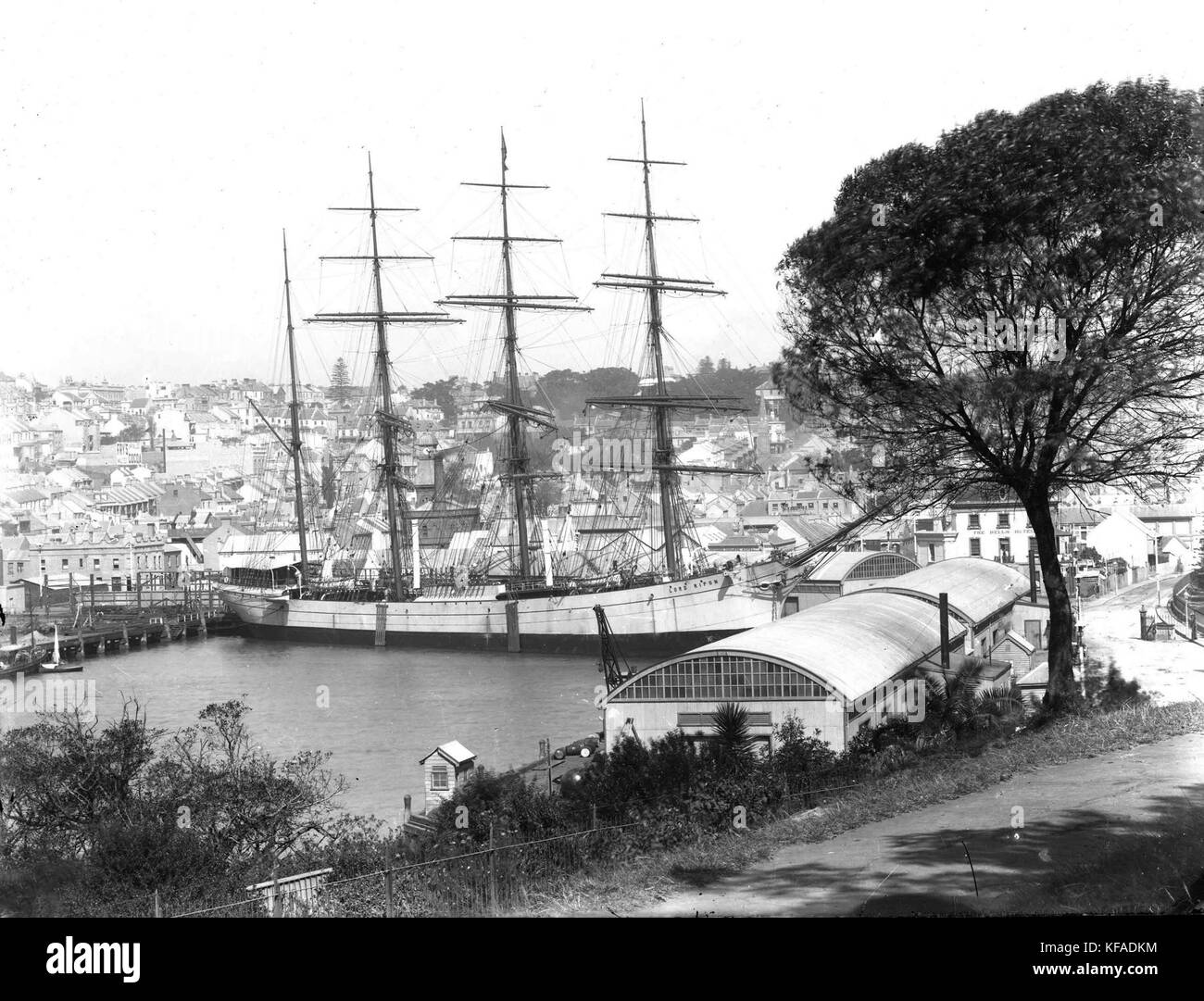 Lord Ripon moored at Woolloomooloo Bay Stock Photo - Alamy
