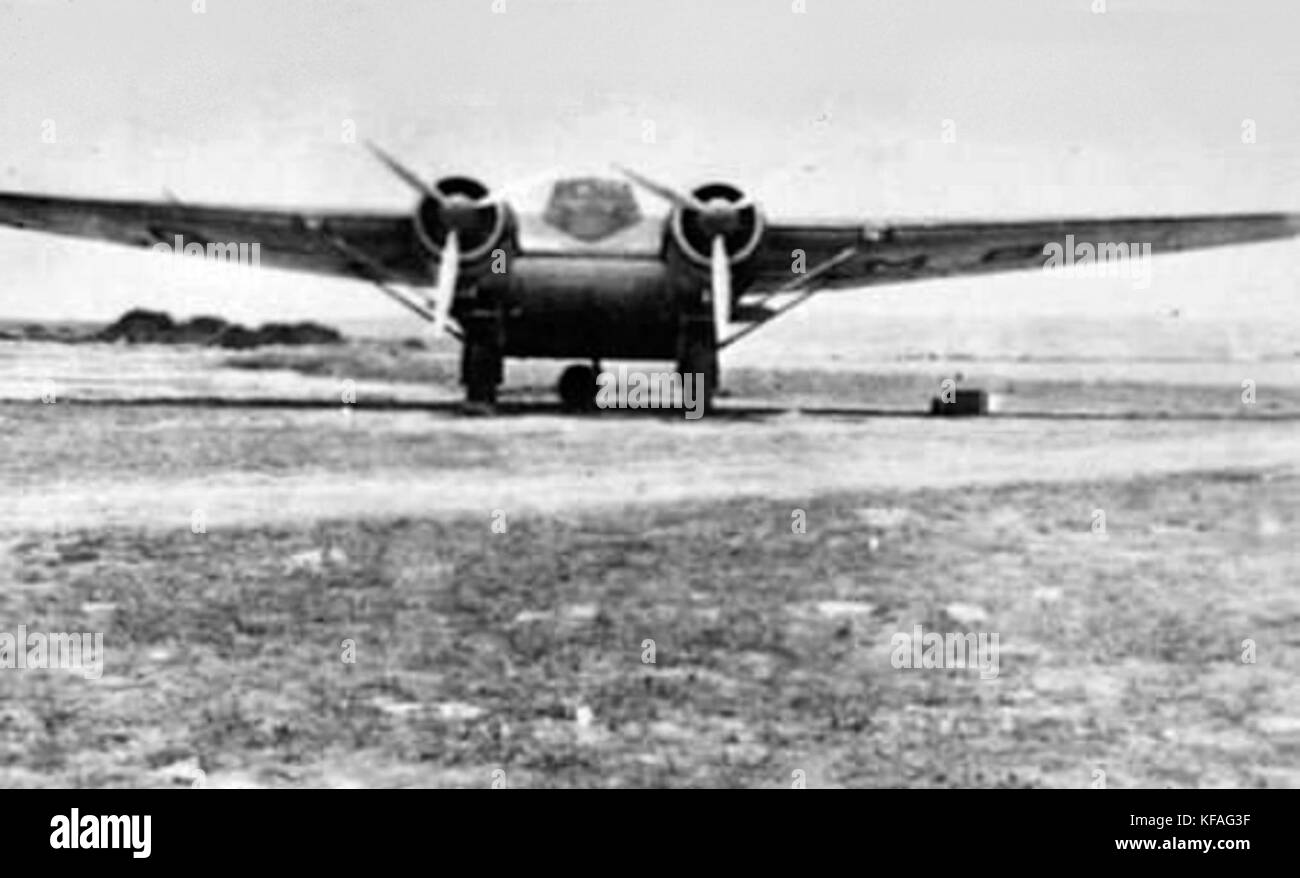Cunliffe Owen OA 1 airliner in Egypt 1942 Stock Photo