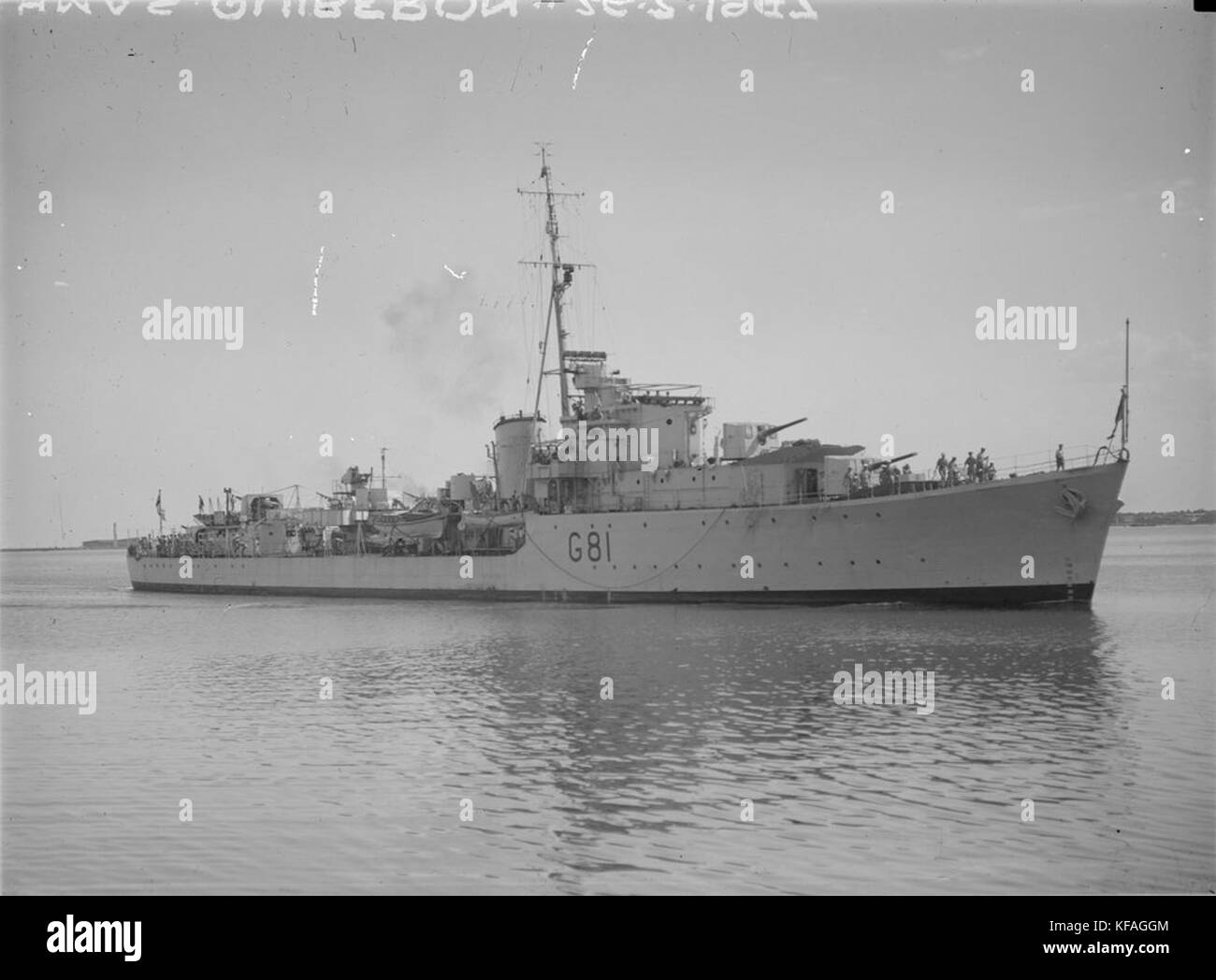 HMAS Quiberon by Allan Green SLV H91.108 1096 Stock Photo