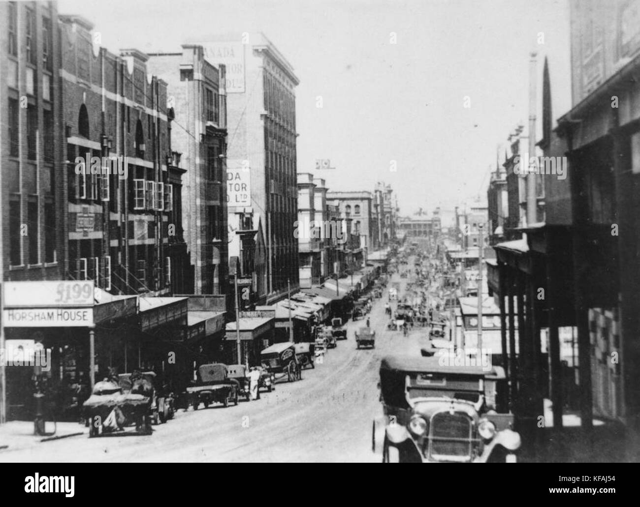 1 124887 View of Adelaide Street from Wharf Street, Brisbane, ca. 1920 ...