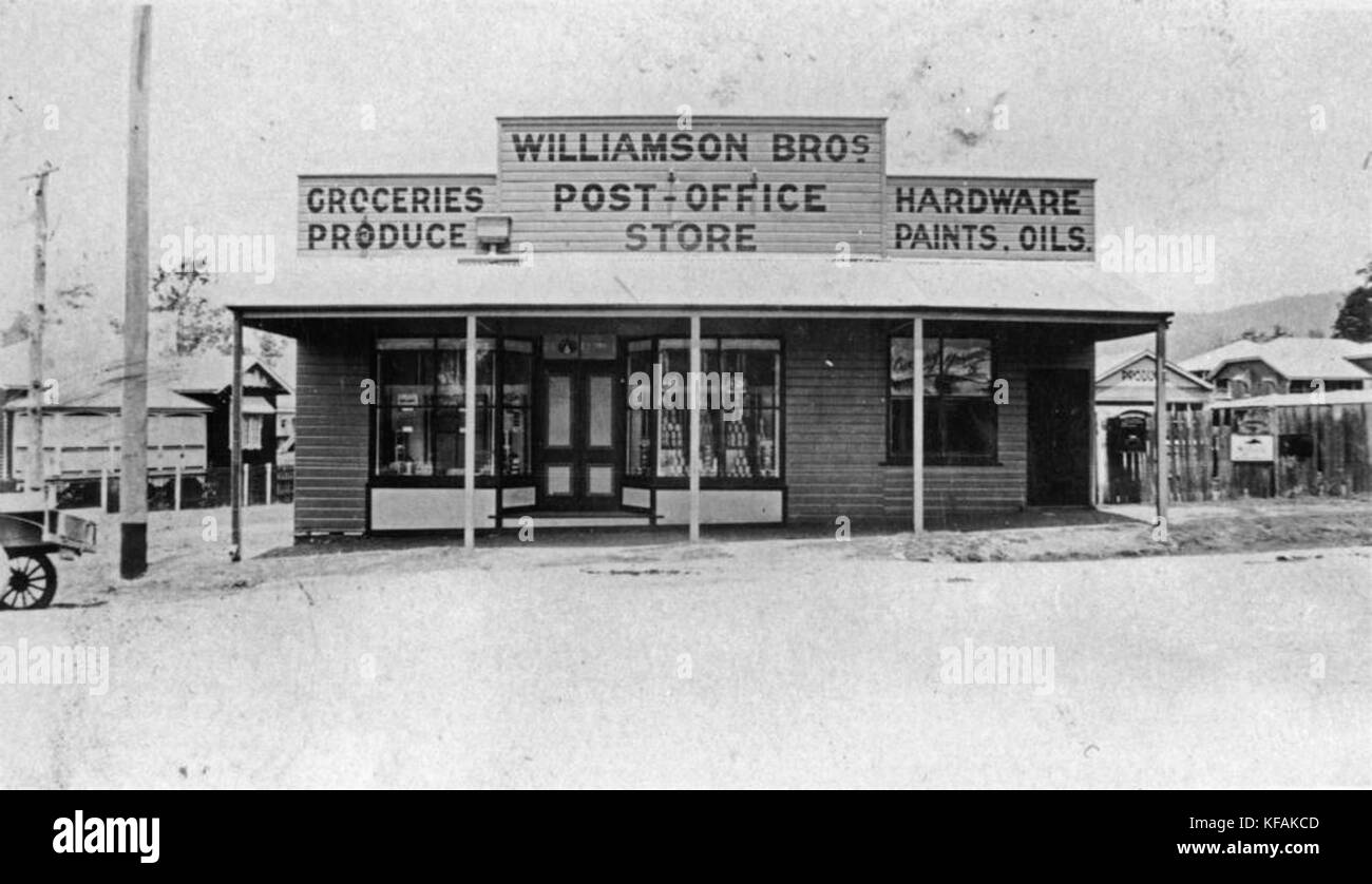 1 121932 Williamson Brothers Post Office store, Brisbane, Queensland
