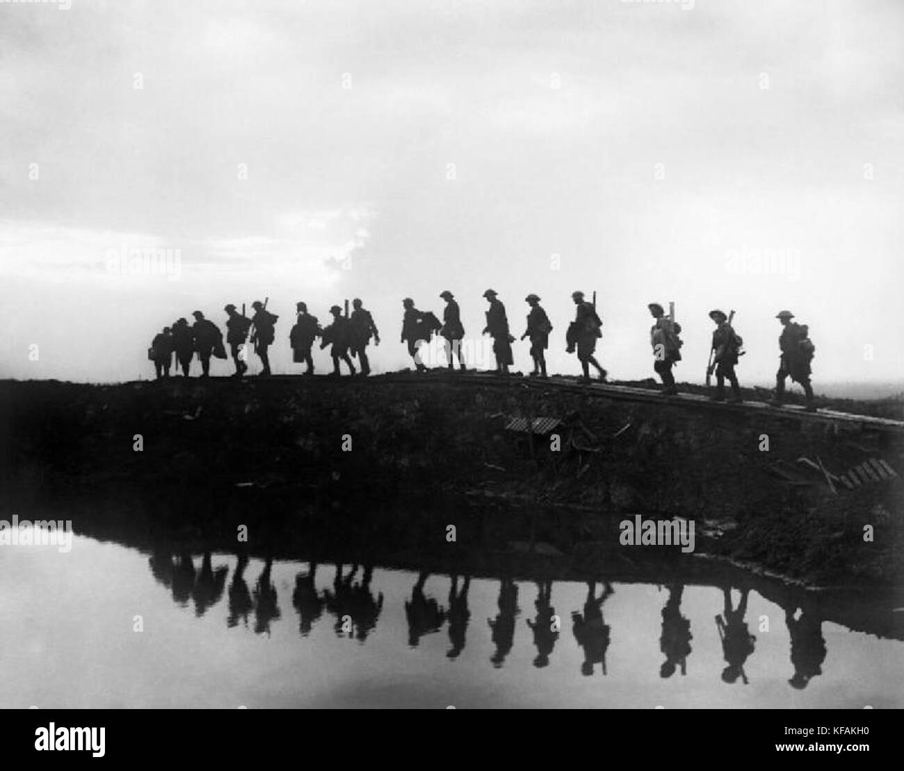 Casualties 1917 Black and White Stock Photos & Images - Alamy