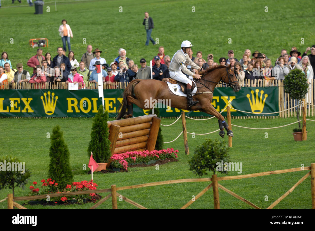 Dirk Schrade (GER) riding Sindy World Equestrian Games, Aachen