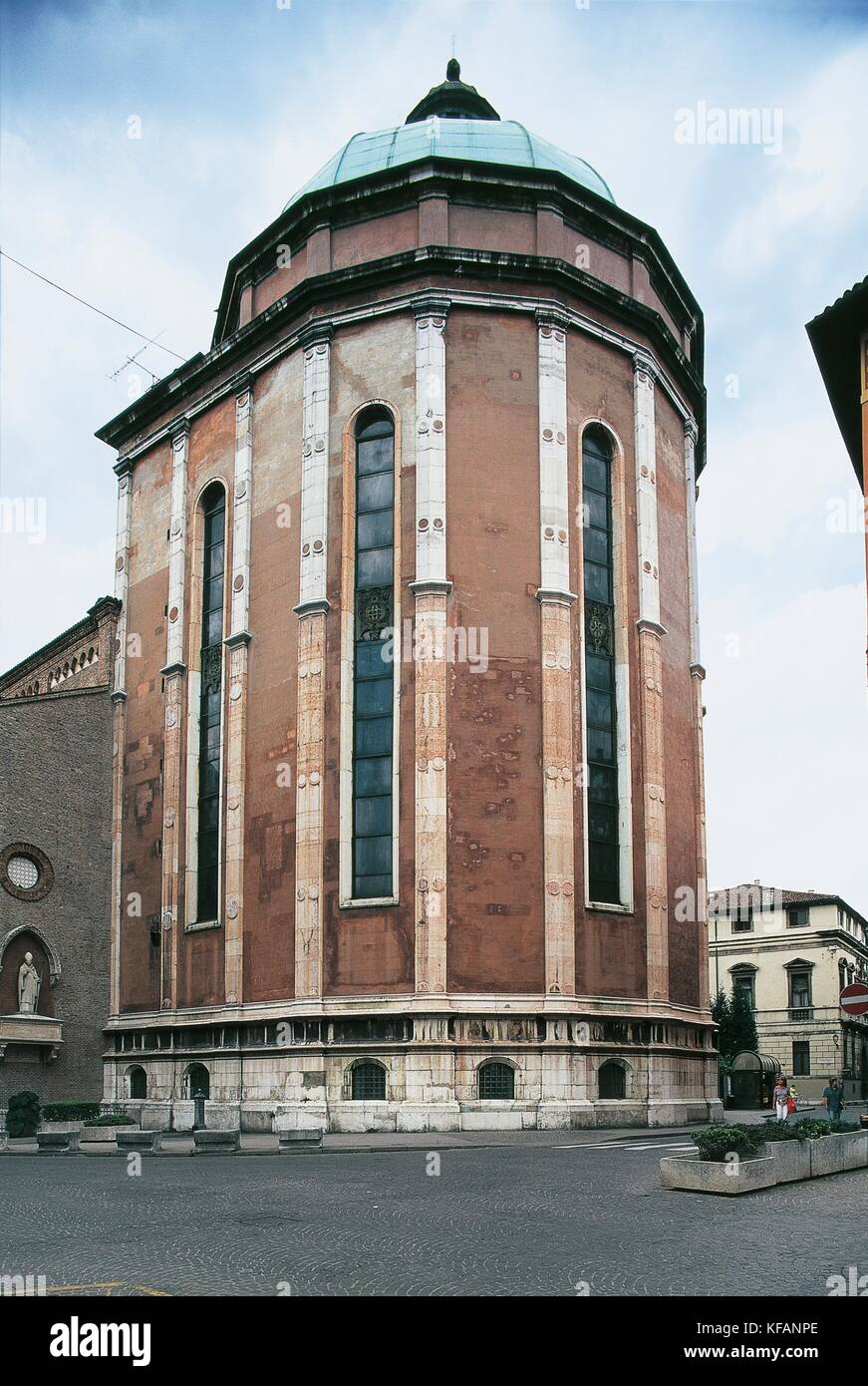 Veneto Vicenza Cathedral Apse Stock Photo