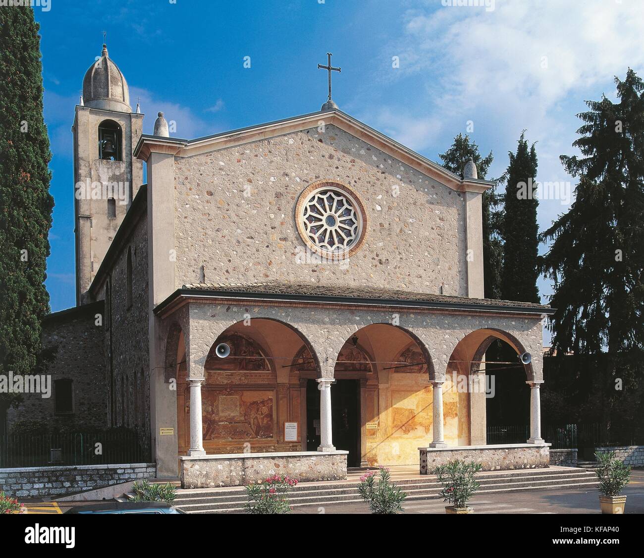VENETO Peschiera del garda SHRINE OF OUR LADY ASH (sixteenth century and renovated in 1910) Stock Photo