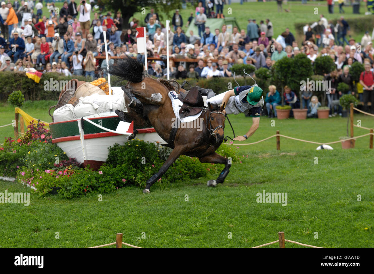 Shane Rose (AUS) riding All Luck World Equestrian Games, Aachen