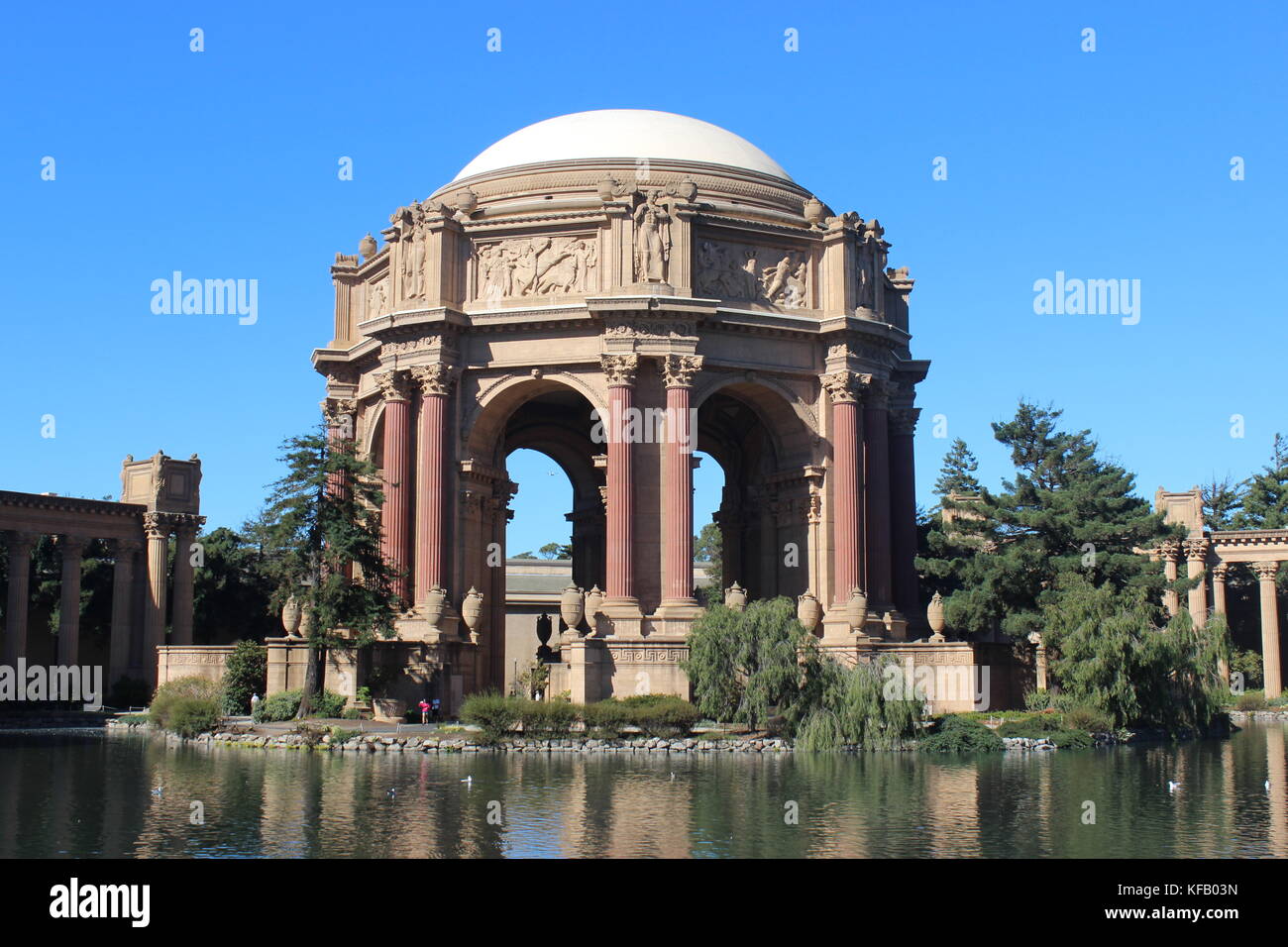 Palace of Fine Arts, San Francisco, California Stock Photo