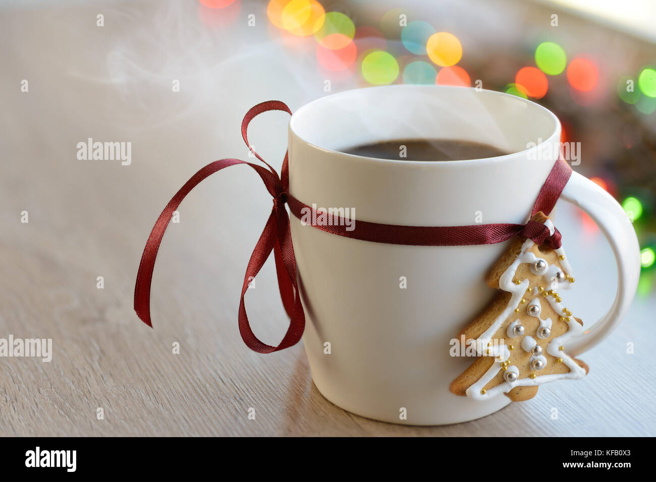 Cup of Christmas Stock Photo