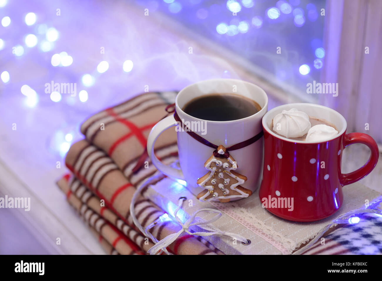 Cup of Christmas Stock Photo