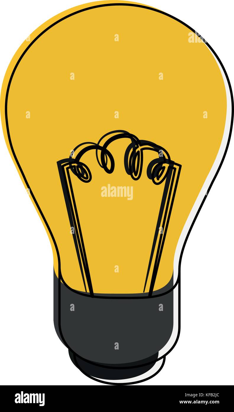 lit lightbulb icon image Stock Vector Image & Art - Alamy