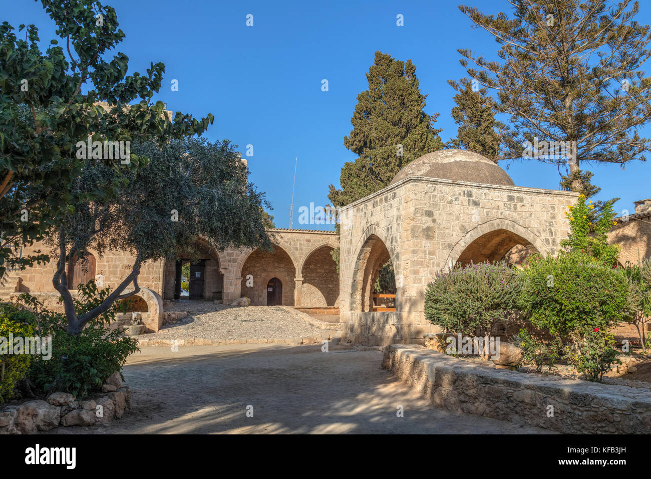 Ayia Napa Monastery, Agia Napa, Cyprus Stock Photo