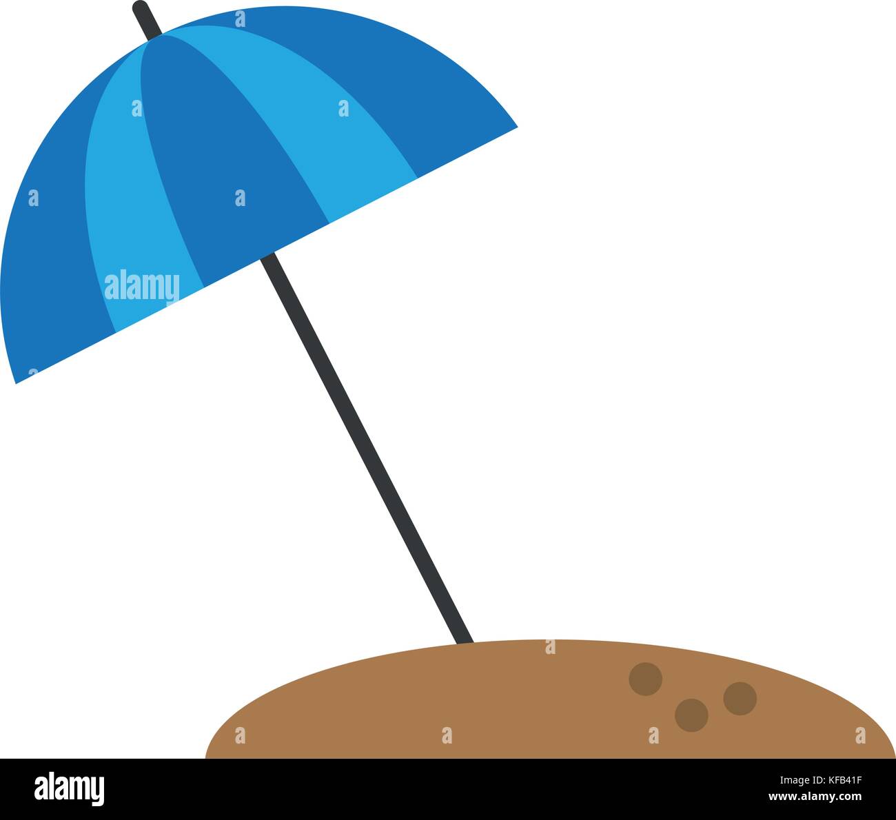 umbrella striped icon image Stock Vector Image & Art - Alamy