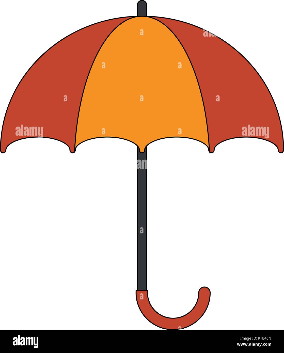 umbrella striped icon image Stock Vector Image & Art - Alamy