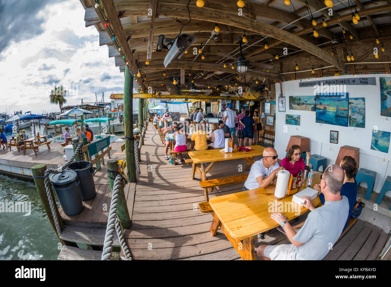 Star Fish Co Seafood Market and Dockside Restaurant in the historic