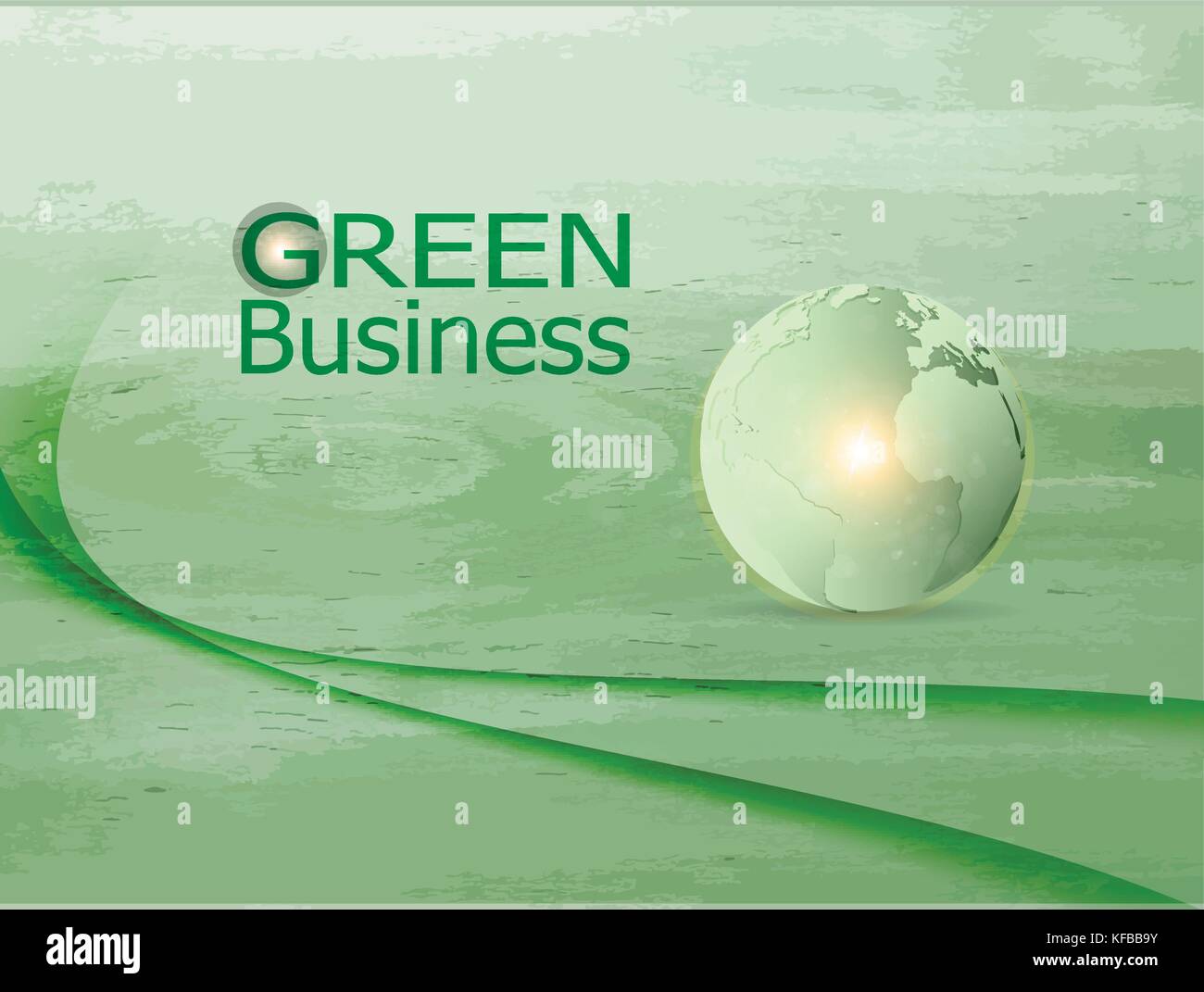 green business background vector. it can be applied for kinds of media presentation such as background,backdrop,illustration,poster,printing or others Stock Vector