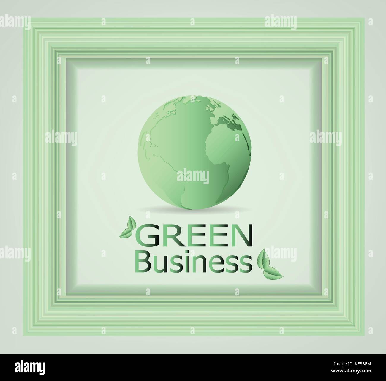 green business background vector. it can be applied for kinds of media presentation such as background,backdrop,illustration,poster,printing or else Stock Vector