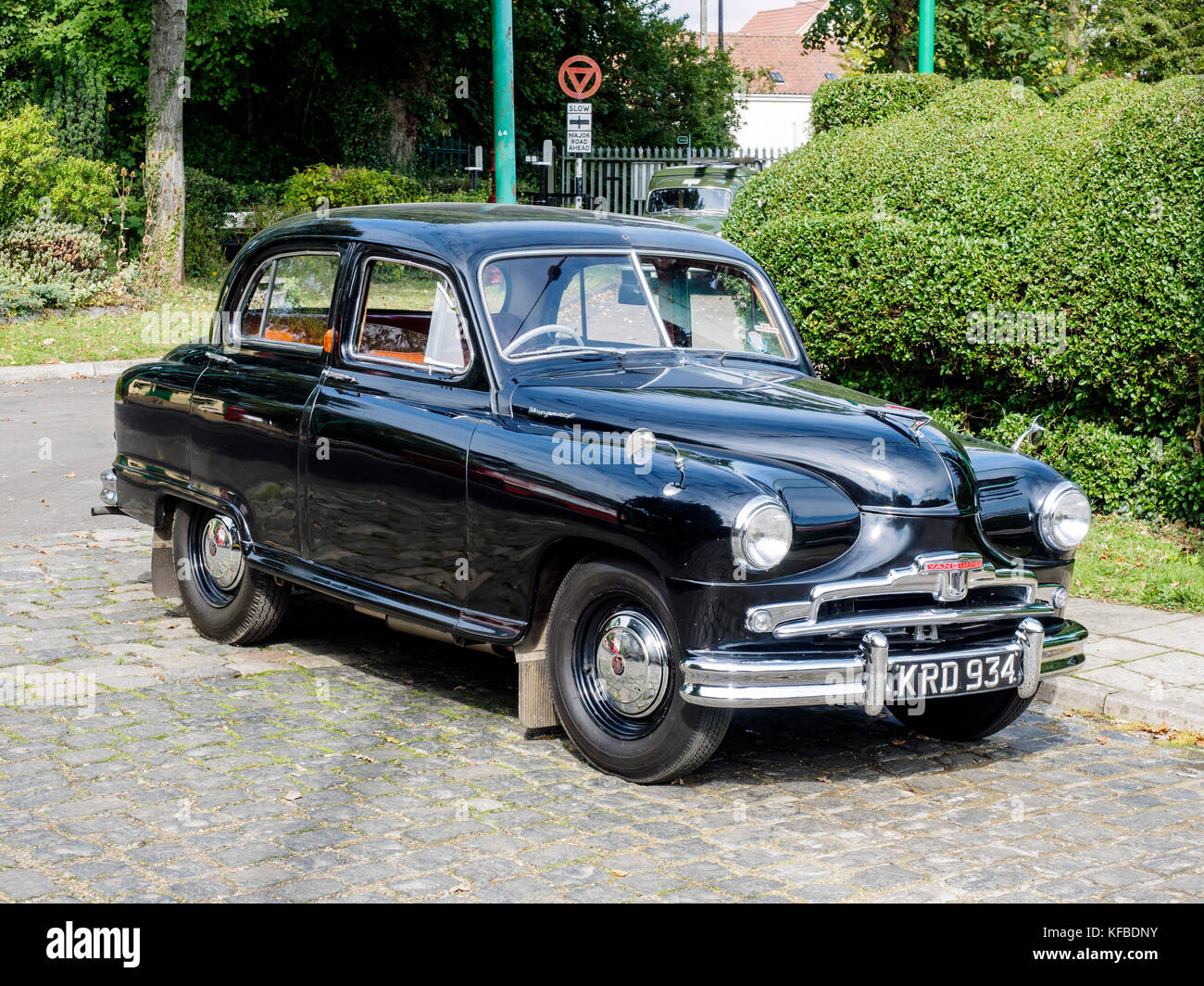 An unusual calssic car 1955 Standard Vanguard KRD 934 at the East
