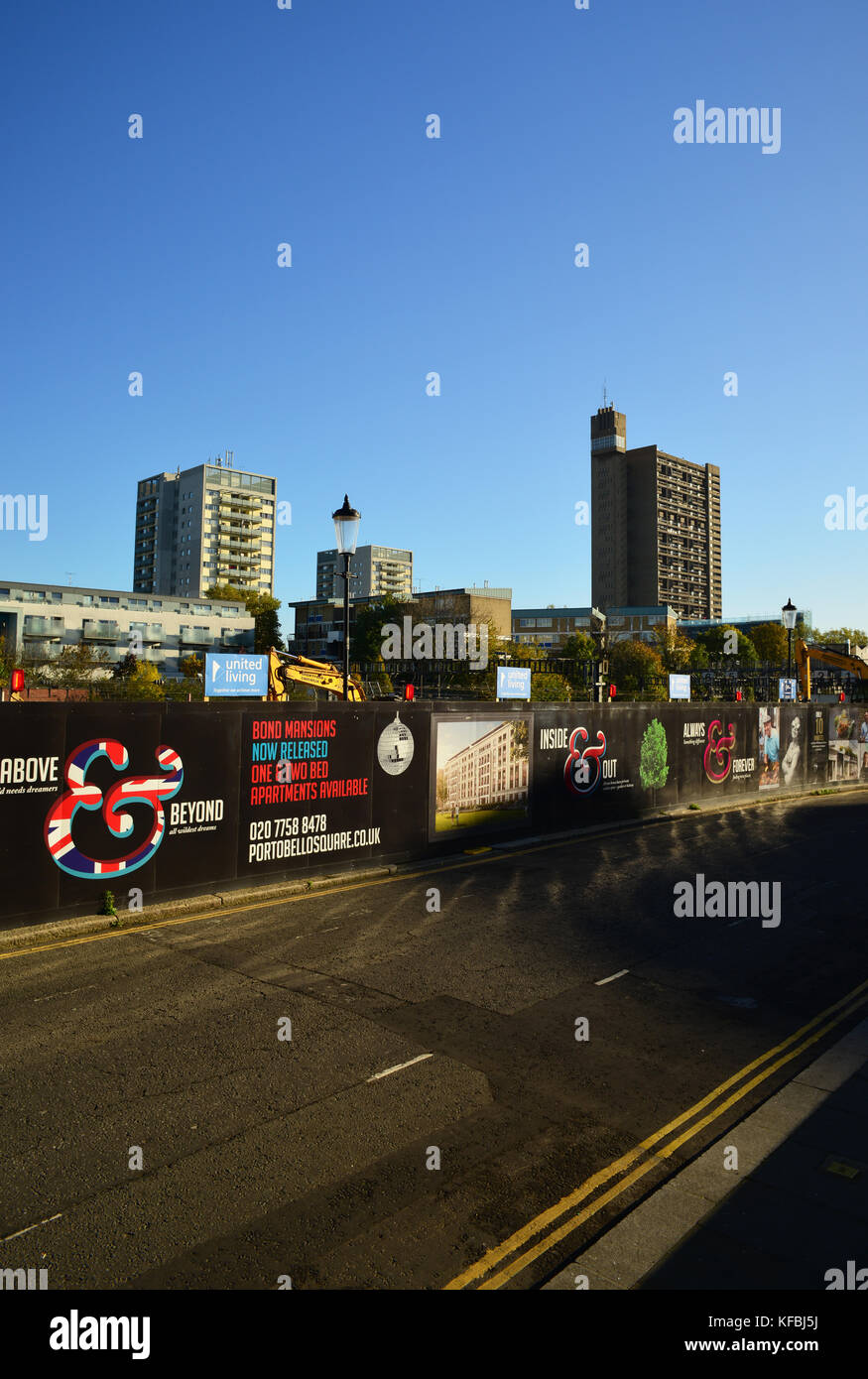UK: London: North Kensington: New Development Stock Photo