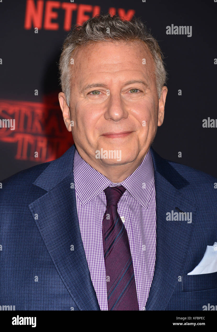 Los Angeles, USA. 26th Oct, 2017. Paul Reiser  arrives at the Premiere Of Netflix's 'Stranger Things' Season 2 at Regency Bruin Theatre on October 26, 2017 in Los Angeles, California Credit: Tsuni / USA/Alamy Live News Stock Photo