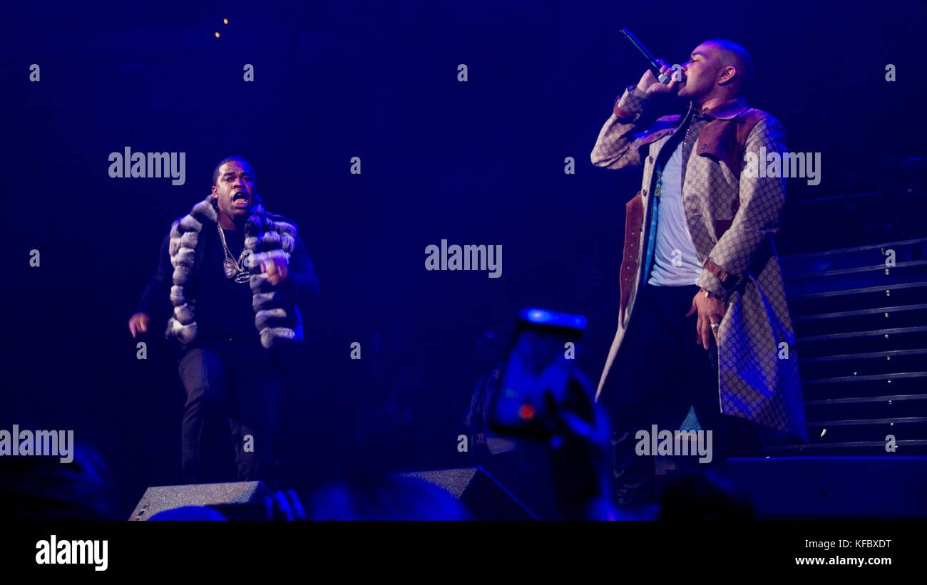 ASAP Ferg and Big Sean perform during the 2019 MTV Video Music Awards at  Prudential Center on August 26, 2019 in Newark, New Jersey. (Photo by  imageSPACE/Sipa USA Stock Photo - Alamy