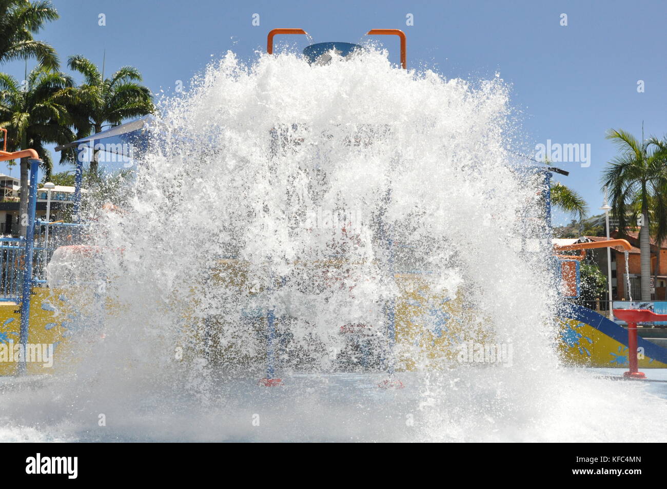 The Water Park on the Strand, Townsville, Queensland, Australia Stock