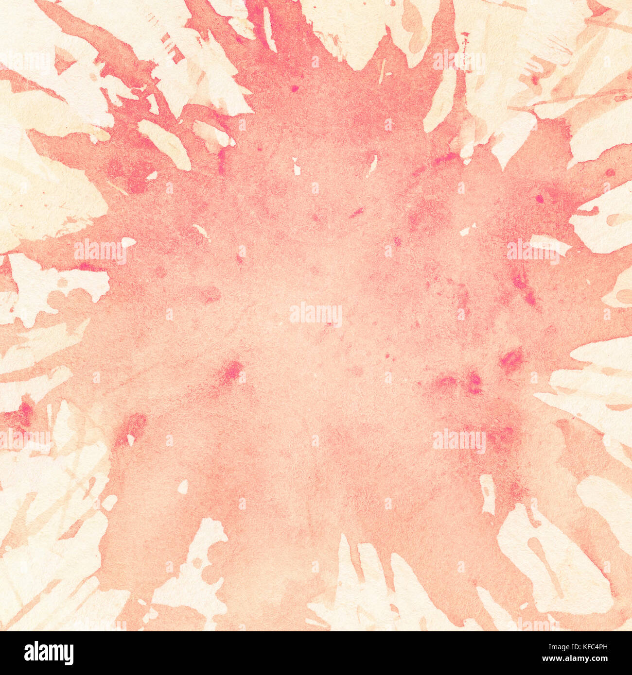 Abstract painted watercolor background on paper texture Stock Photo - Alamy