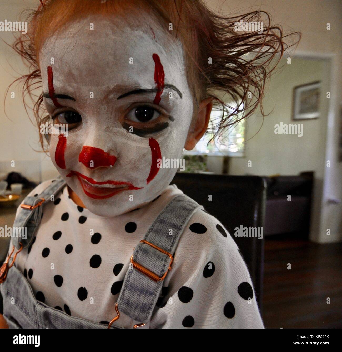 Scary Clown Makeup For Kids