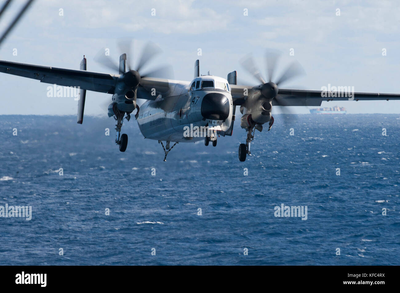 C-2A Greyhound Landing Stock Photo - Alamy