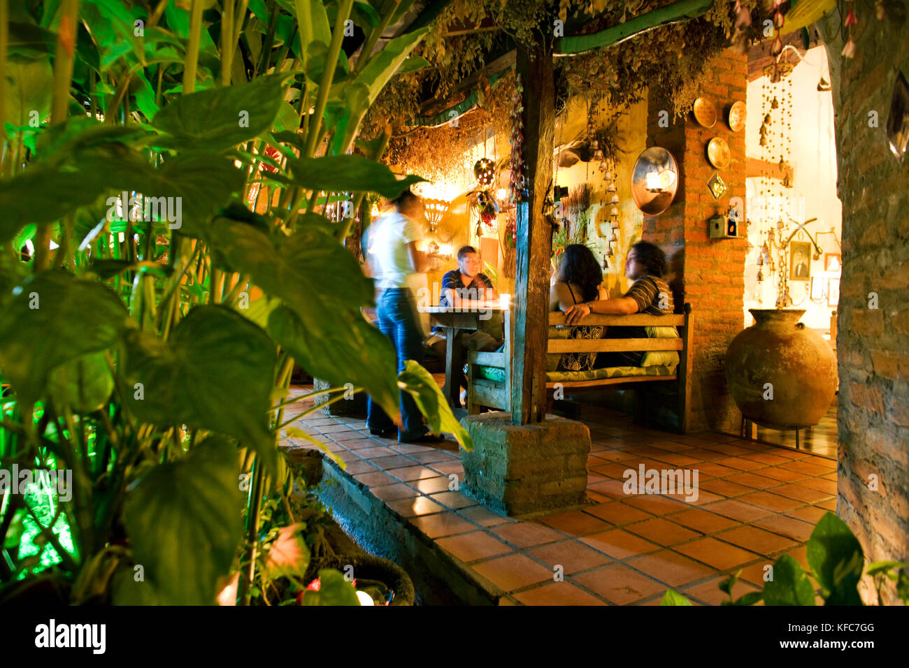 NICARAGUA, Granada, a beautifully designed restaurant in downtown