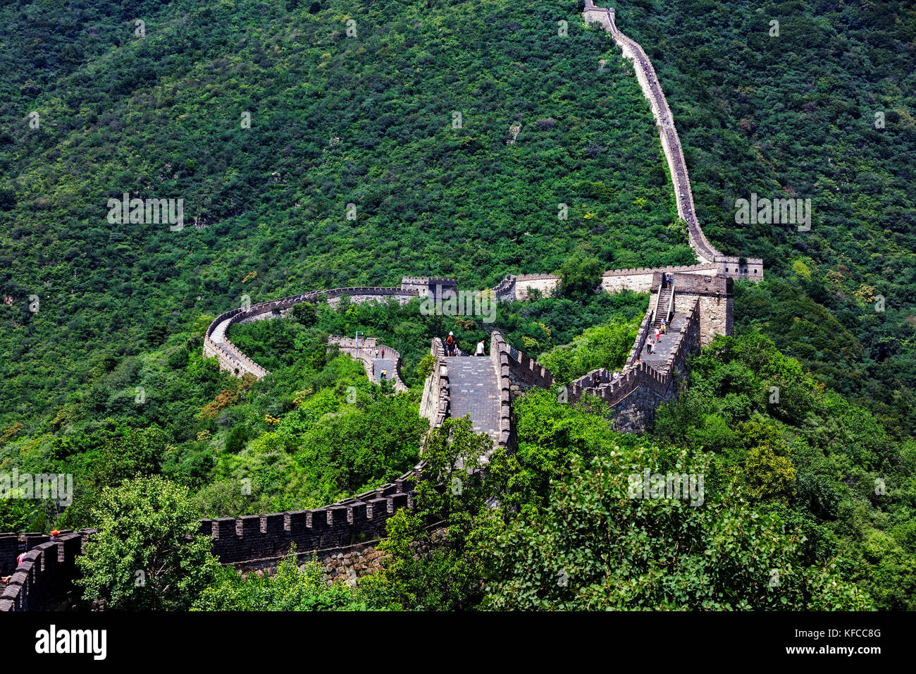 Stock Photo - Great Wall of China, Beijing, China Stock Photo