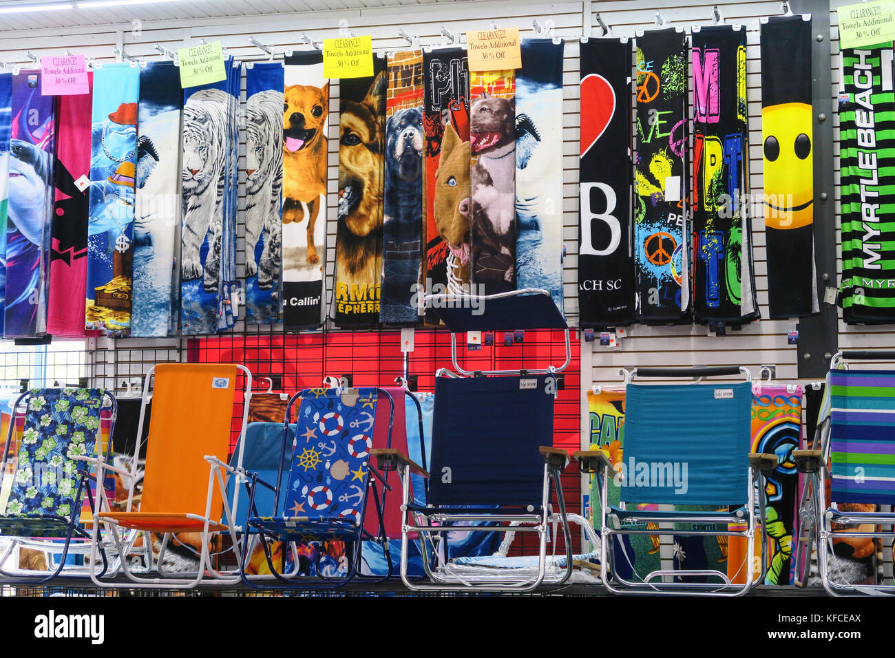 Jaws Resort Wear, Murrells Inlet, South Carolina, USA Stock Photo Alamy