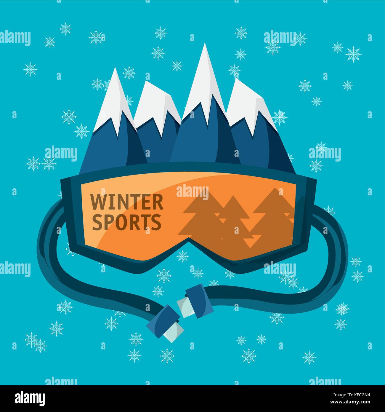 winter sports design Stock Vector Image & Art Alamy