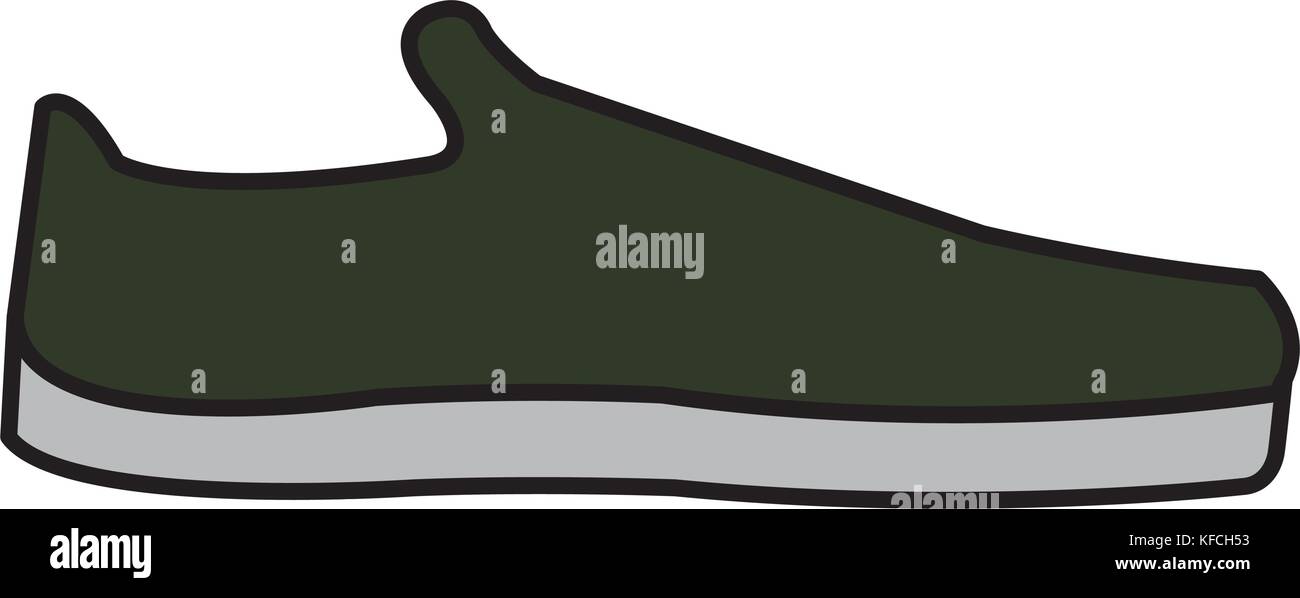 young shoes isolated icon vector illustration design Stock Vector Image ...