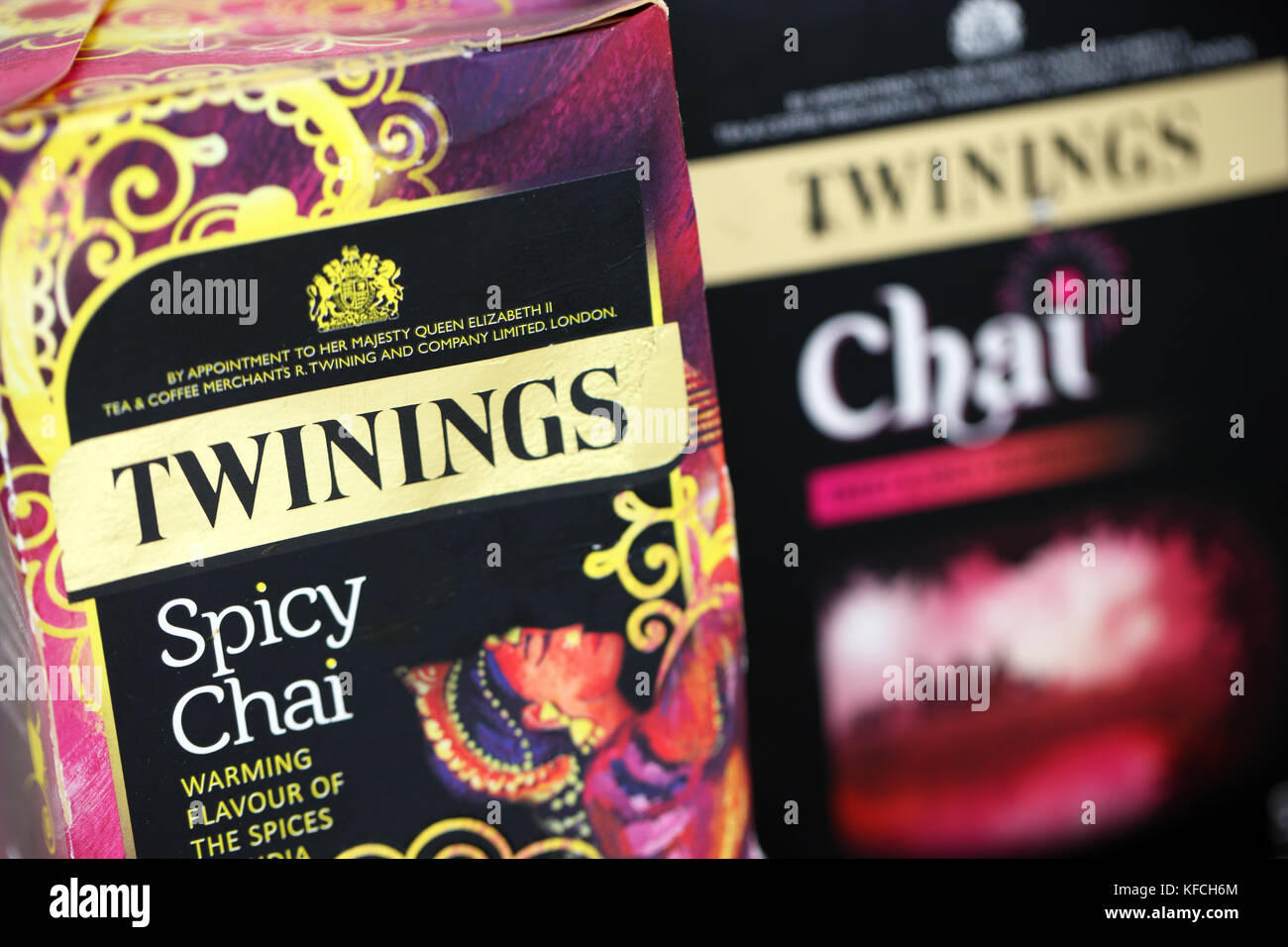 Twinings teas Stock Photo
