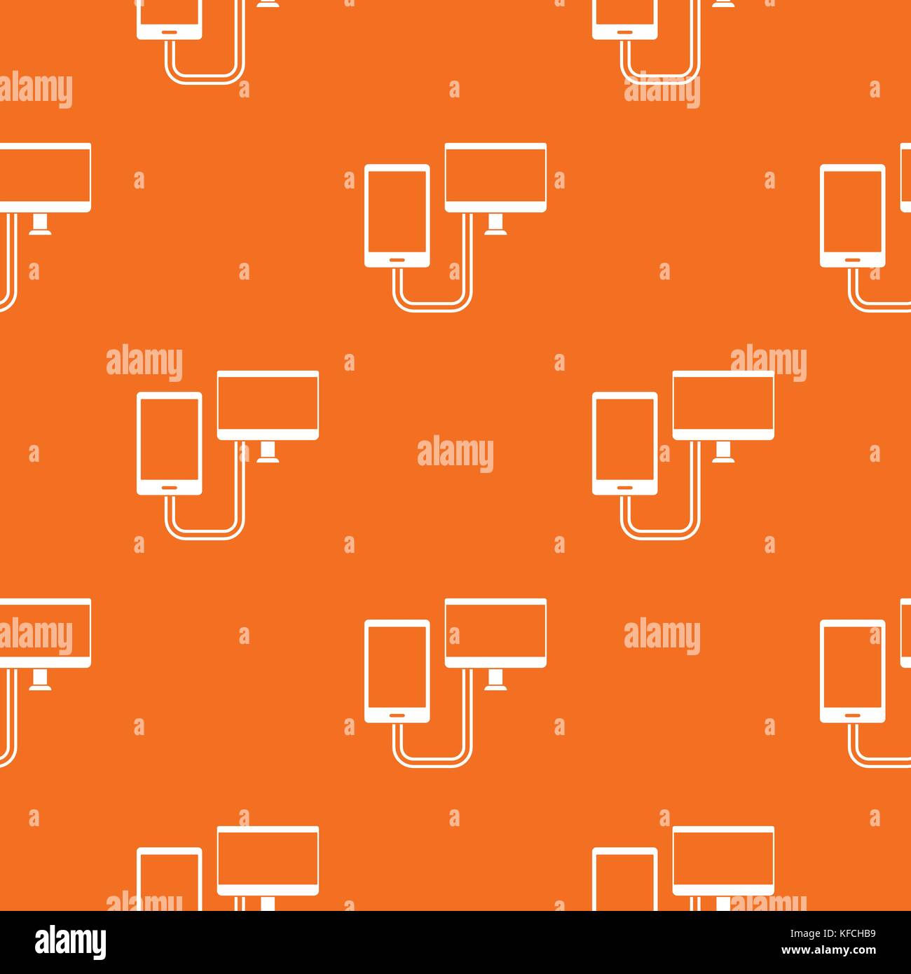 Connection phone pattern seamless Stock Vector Image & Art - Alamy