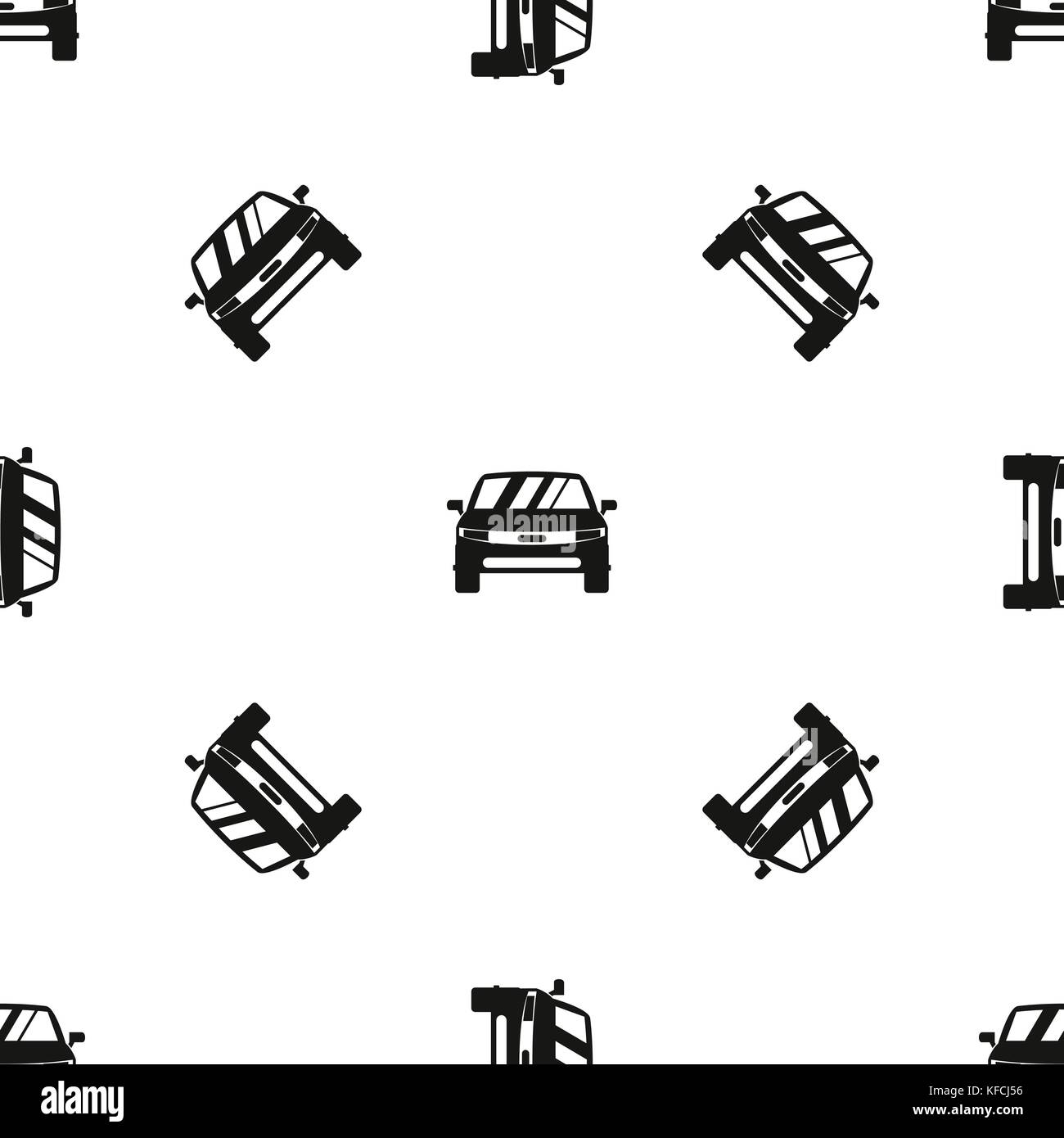 Car pattern seamless black Stock Vector Image & Art - Alamy
