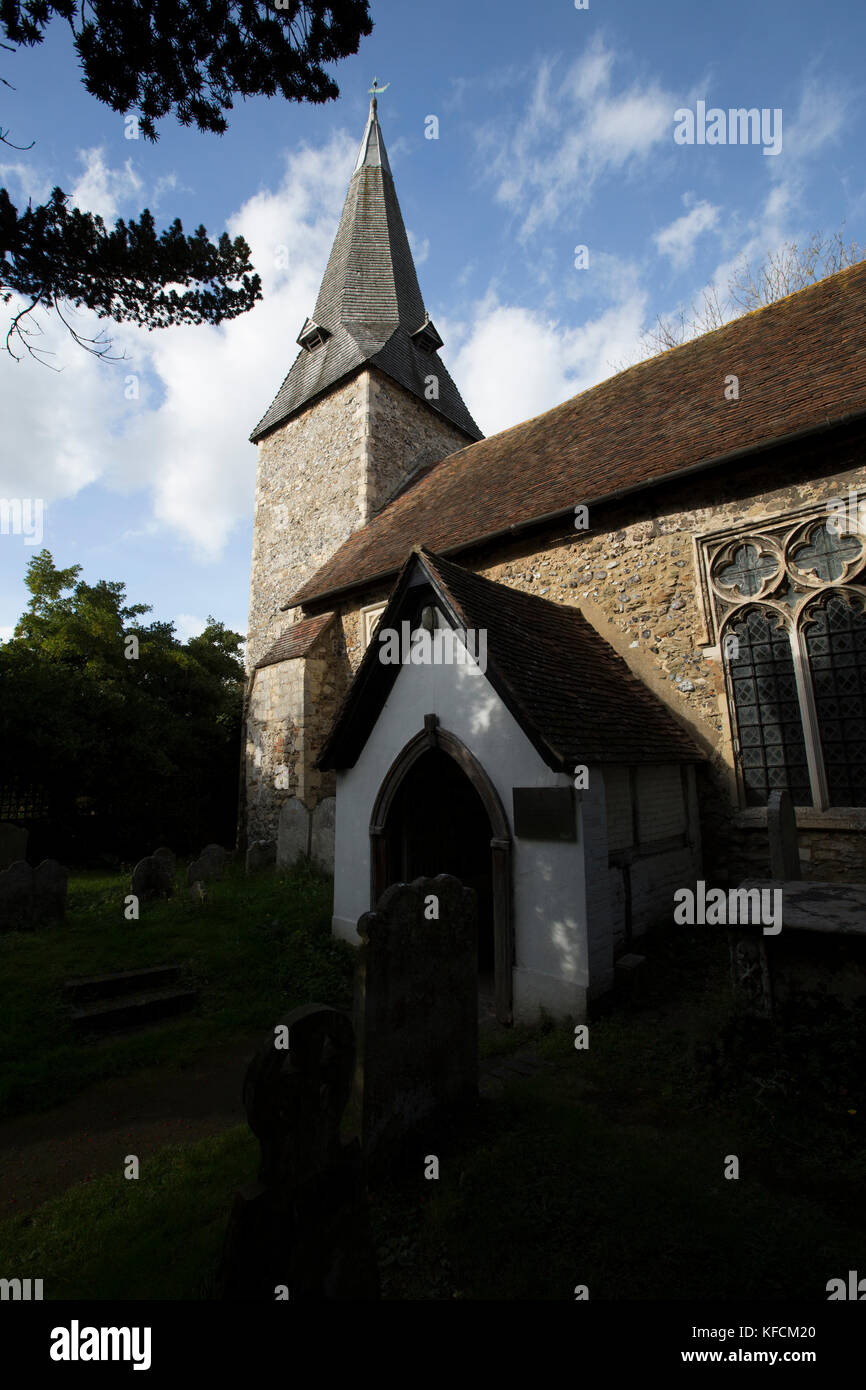 Fordwich St Mary's Church, Pilgrimage to Canterbury, part of the Old Walk 220mile pilgrims