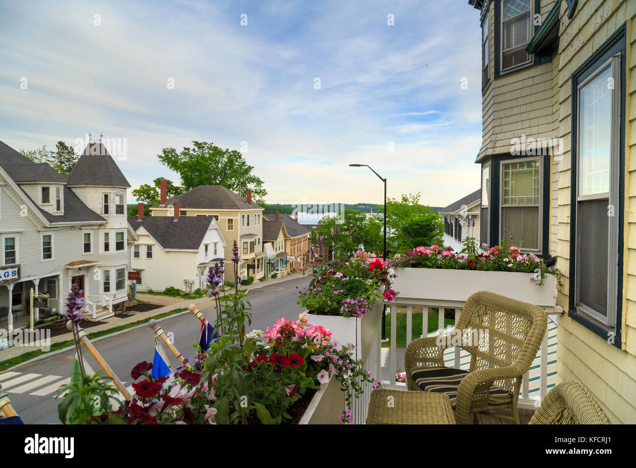 Castine maine downtown hires stock photography and images Alamy