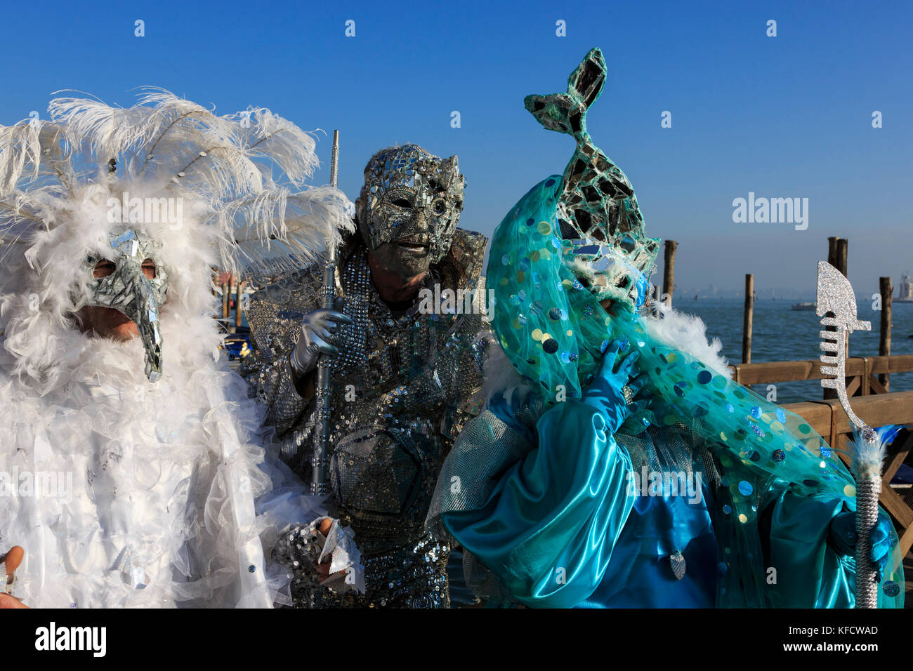 Carnival in Venice, Venice, Veneto, Italy, Europe Stock Photo