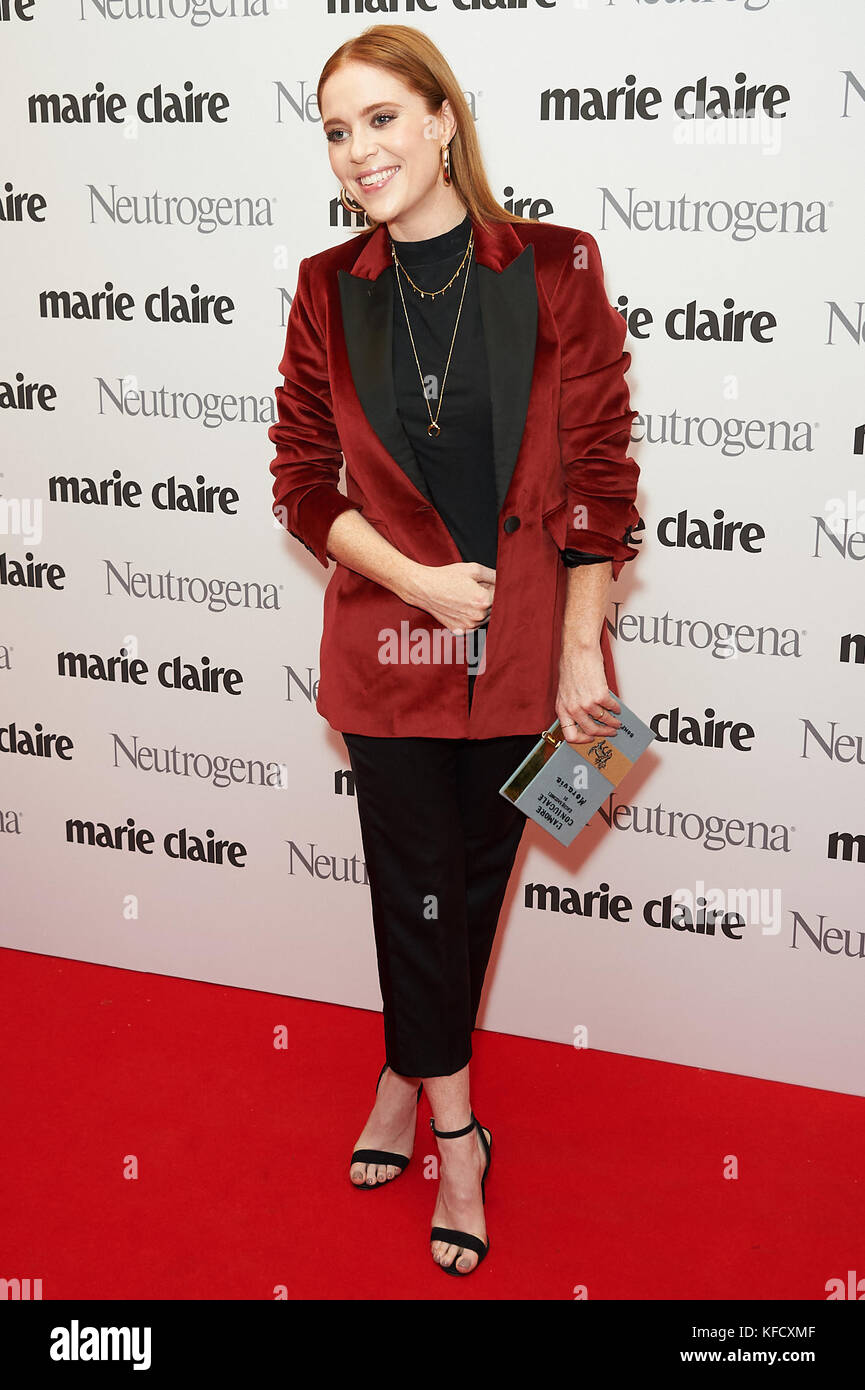 Celebrity arrivals on the red carpet at the Marie Claire Future Shapers
