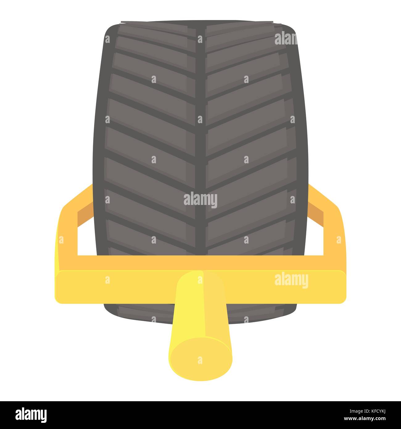 Tire icon, cartoon style Stock Vector Image & Art - Alamy