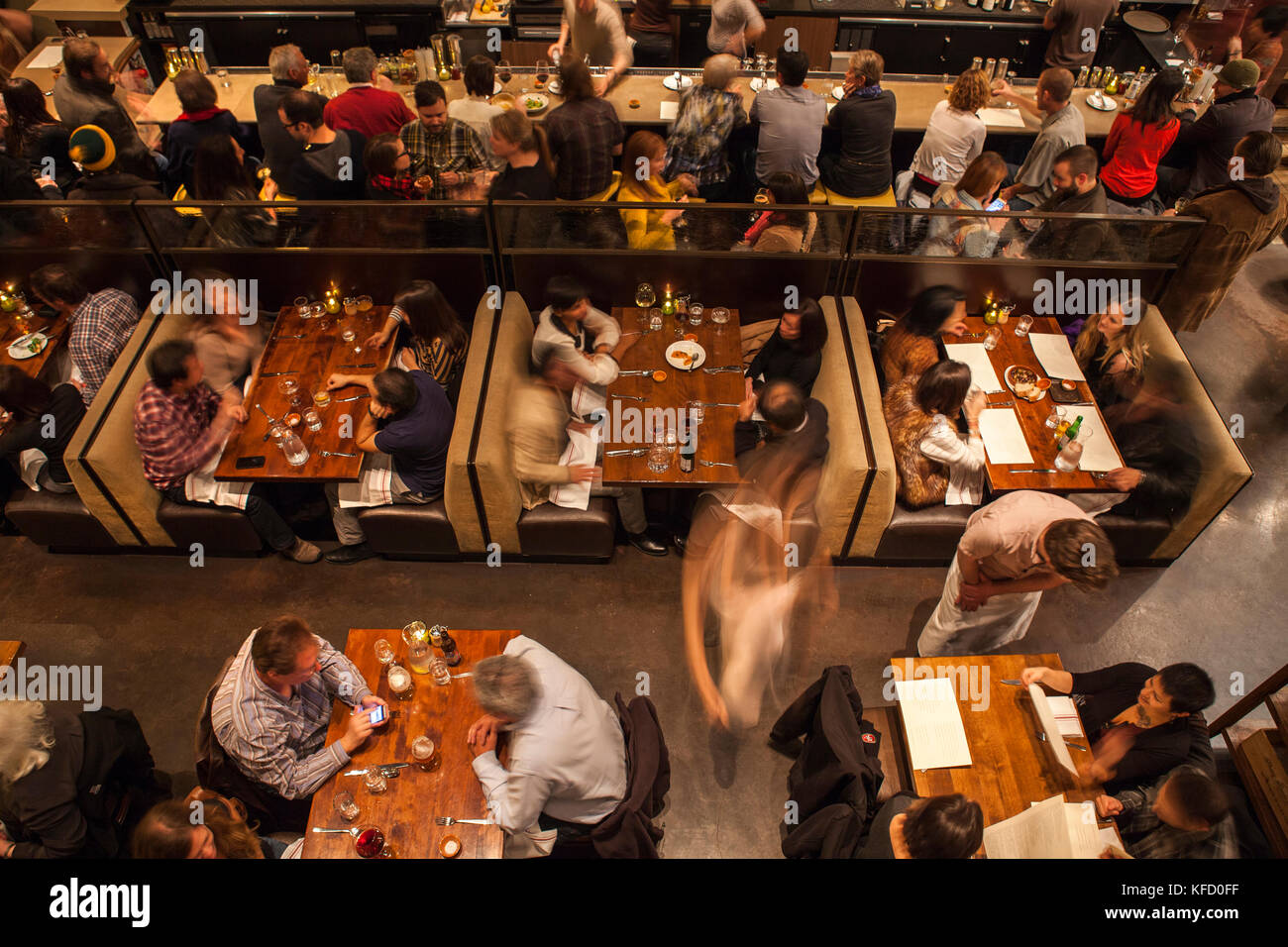 USA, California, San Francisco, NOPA restaurant in NOPA, Divisadero