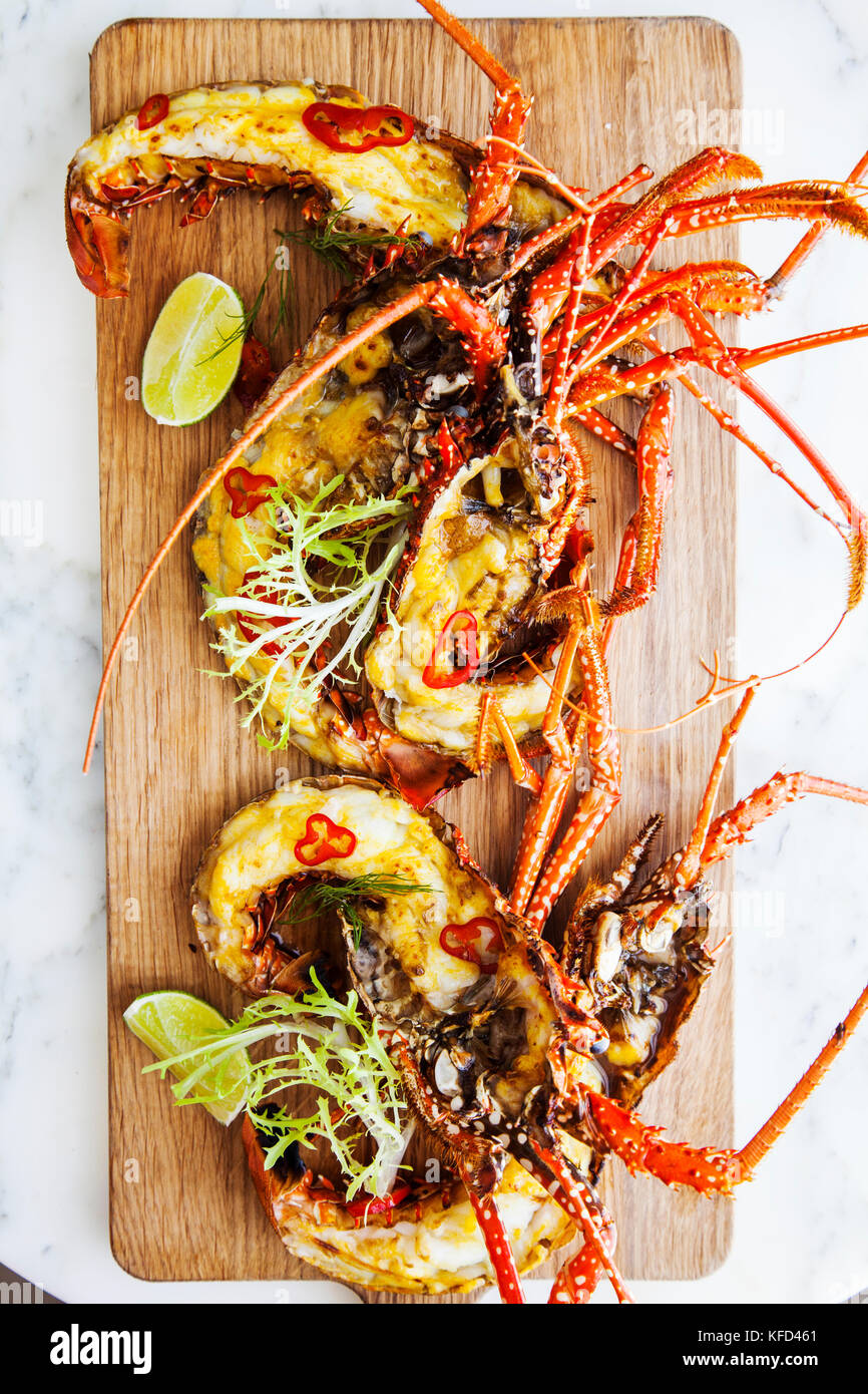 Guinea chick lobster dish hires stock photography and images Alamy