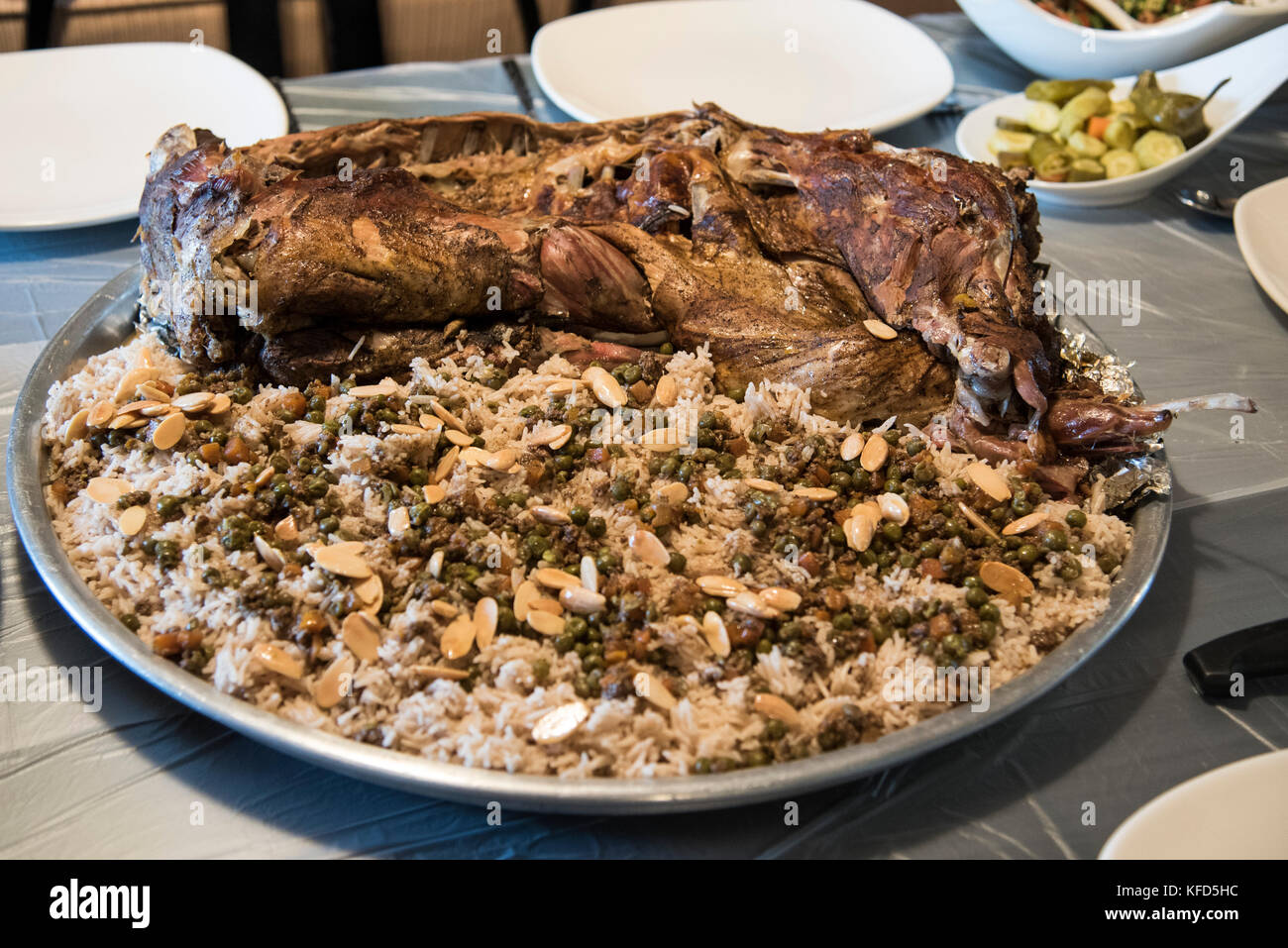 Stuffed Lamb Stock Photo Alamy