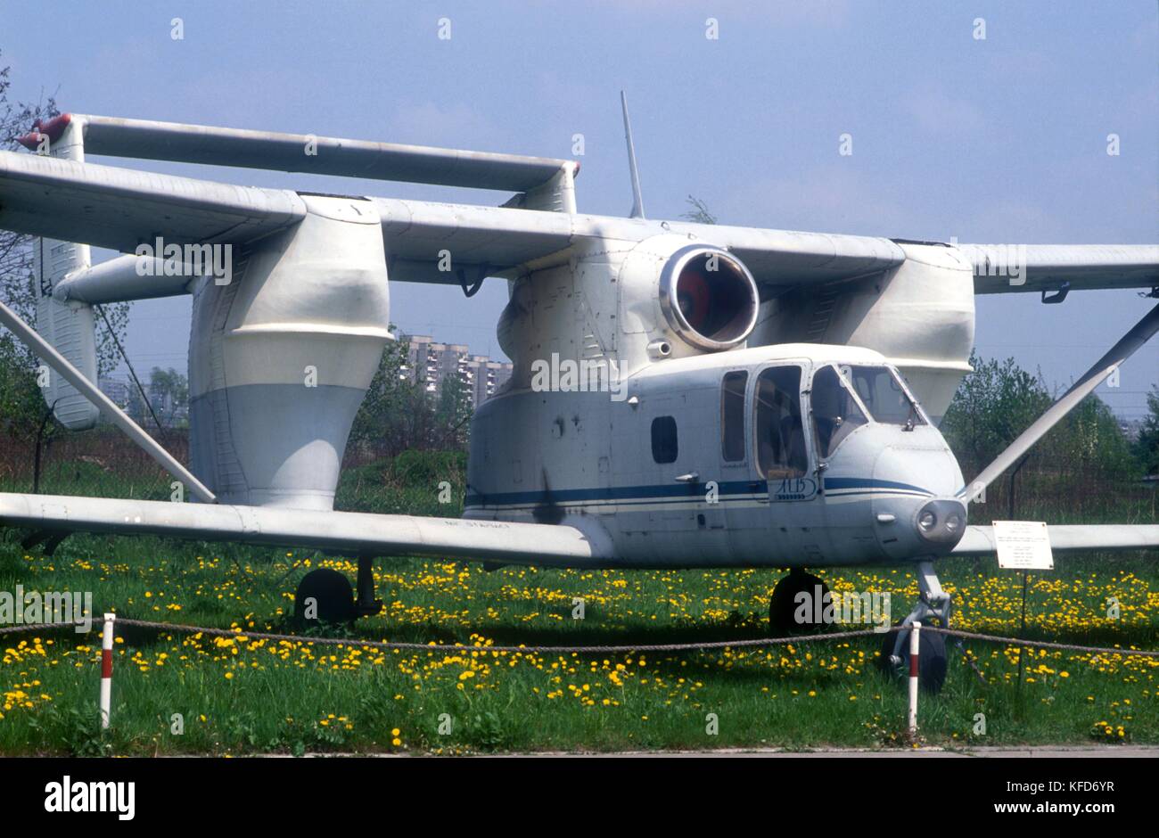 Air museum of Krakow (Poland), PZL M15 'Belphegor' airplane (1974) Stock Photo