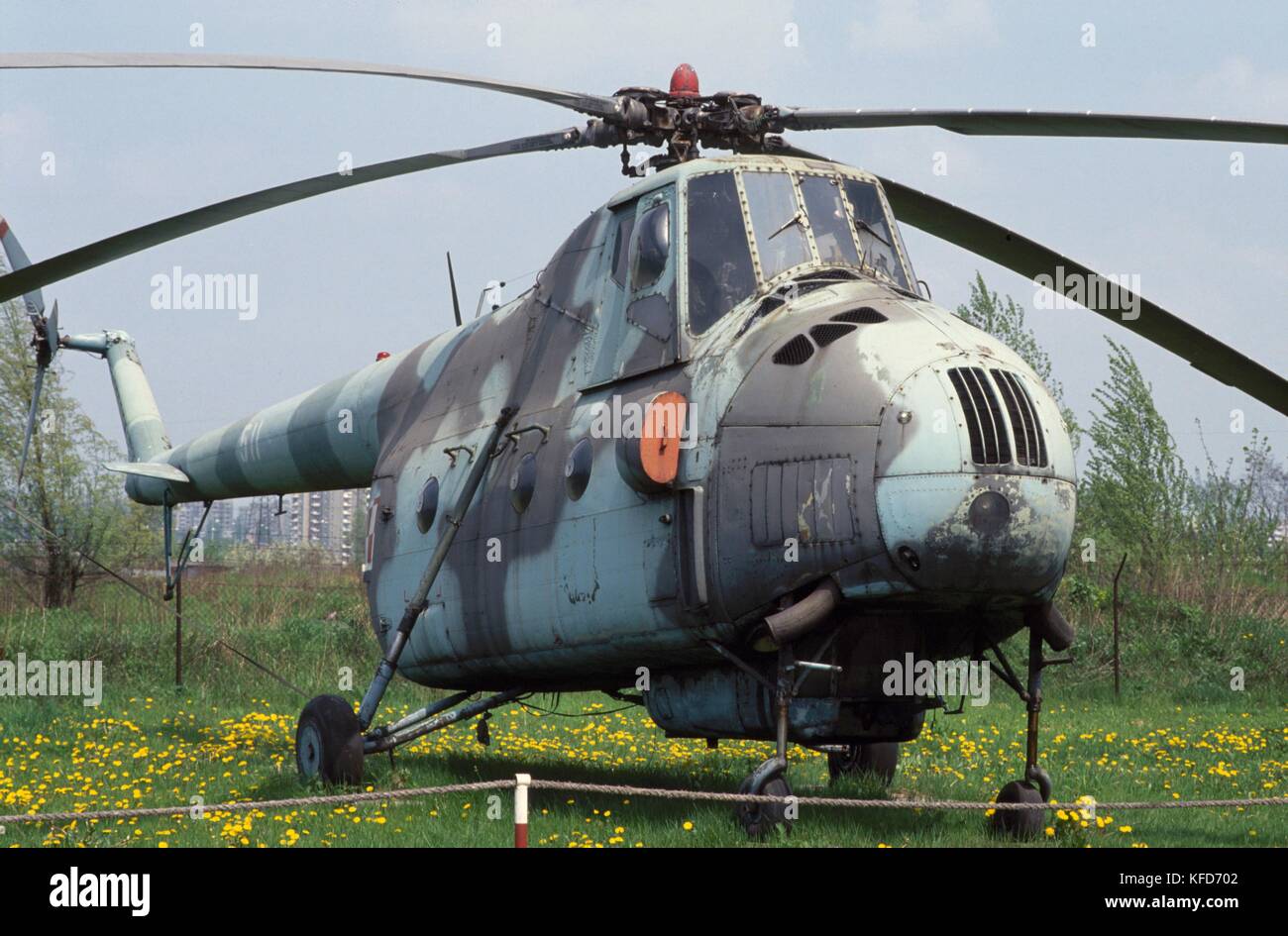 Air museum of Krakow (Poland), Mil MI 4 helicopter(USSR, 1952 Stock Photo -  Alamy