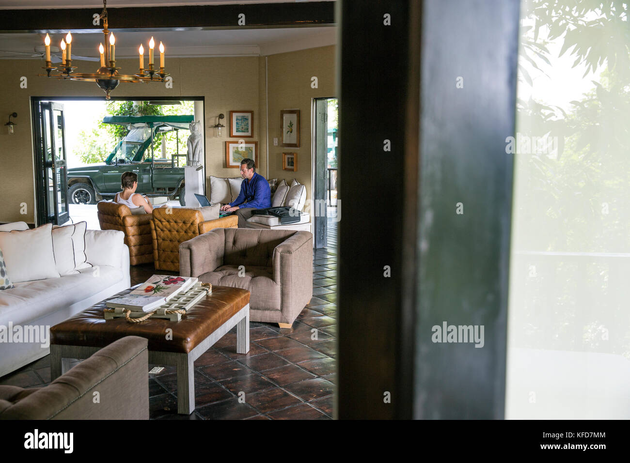 Inside interior lobby guests hi-res stock photography and images - Alamy