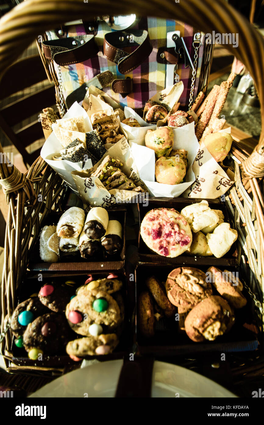 bakery in a basket Stock Photo Alamy