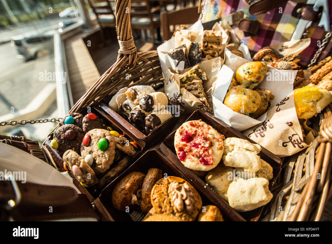 bakery in a basket Stock Photo Alamy